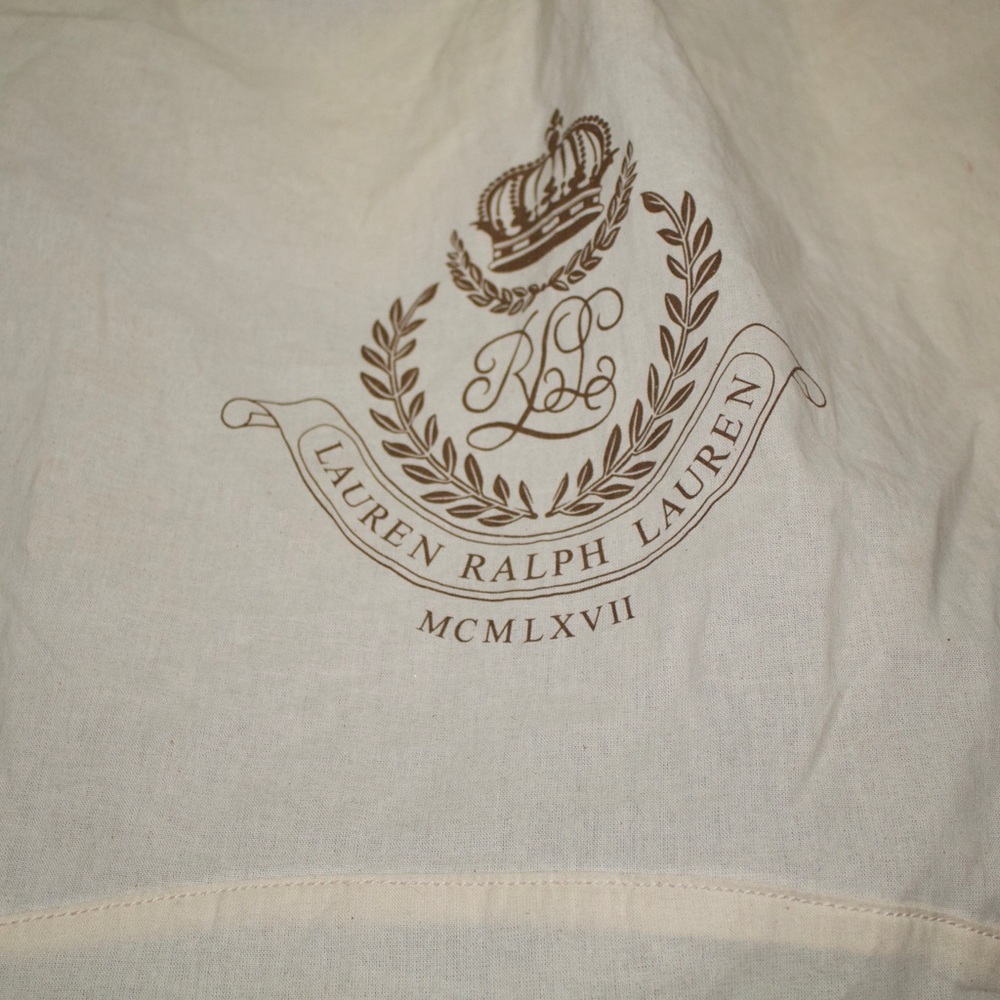 Ralph Lauren Crown Crest Suede Tote - Picture 7 of 7